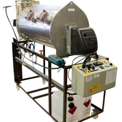 COMBUSTION LABORATORY UNIT - GAS and OIL BURNER SUPPLIED